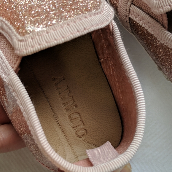 mixed brands baby girl glitter summer shoes / sandals bundle 2 pairs - Picture 4 of 10